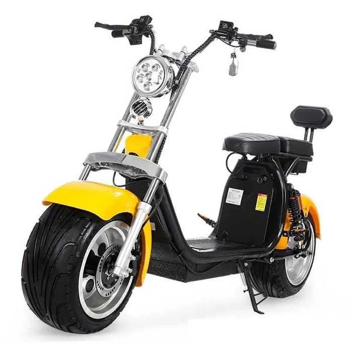 Scuter Electric 2000W Jante Aluminiu Retro 20 Amperi