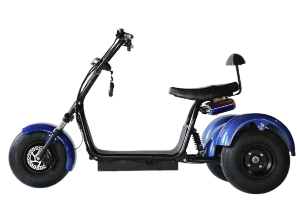 Scuter Electric 3 Roti 1500W 2 Persoane