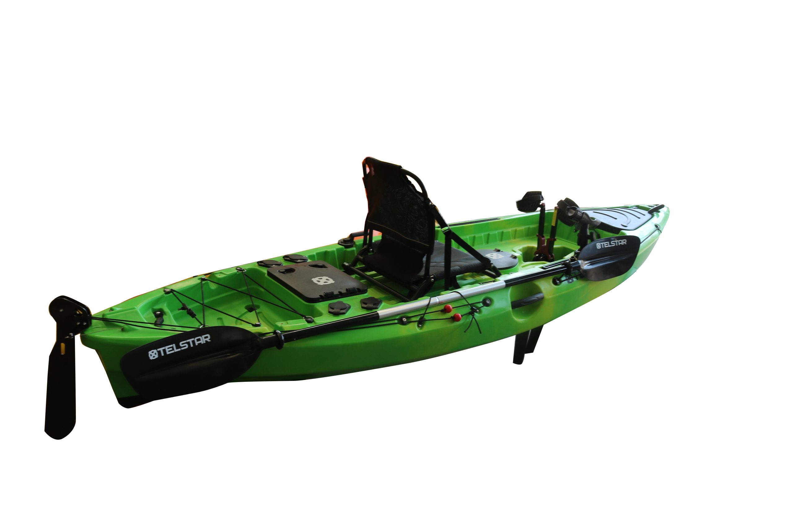 Caiac polivalent cu pedale și direcție – model universal cu scaun confortabil, 318 cm4