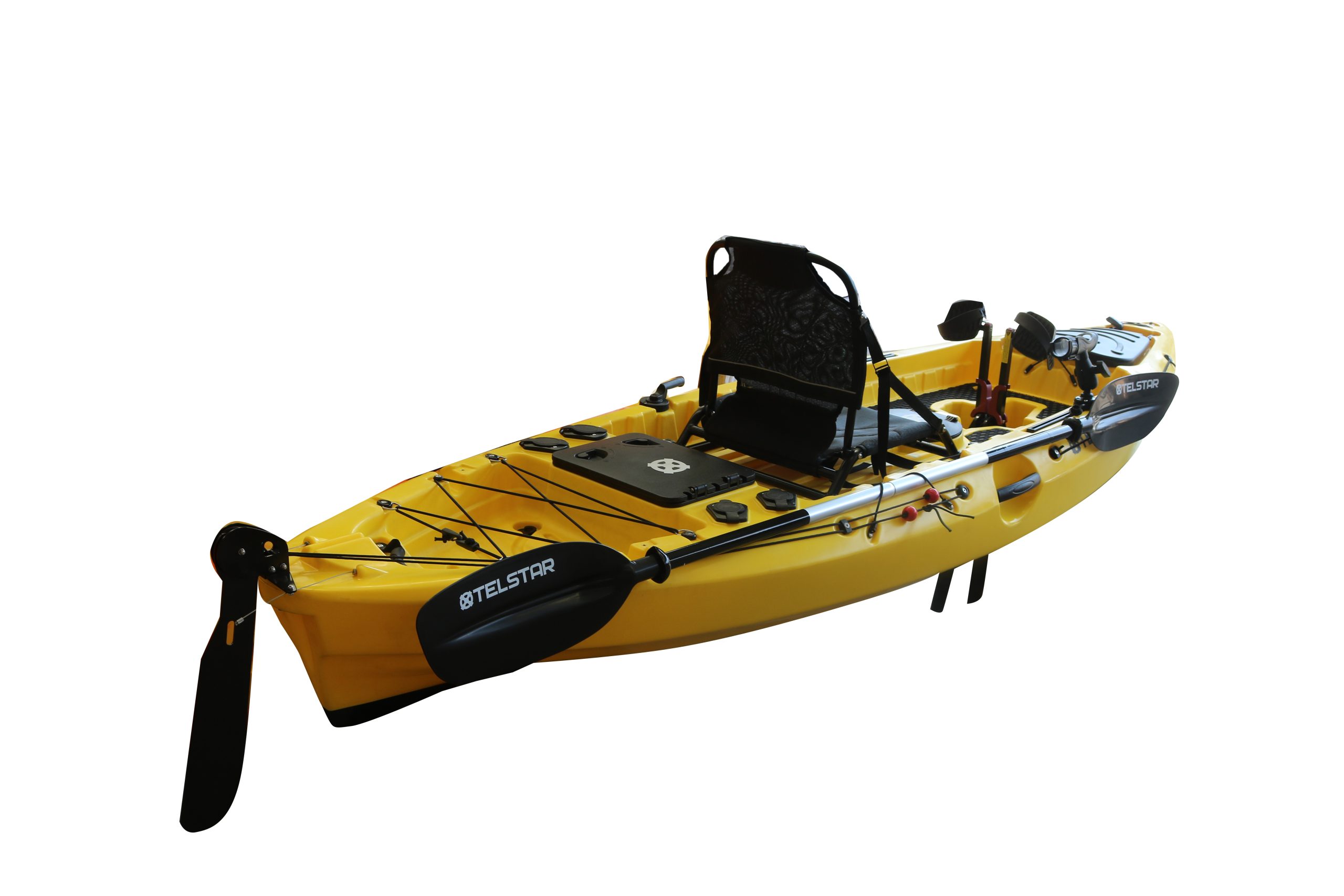 Caiac polivalent cu pedale și direcție – model universal cu scaun confortabil, 318 cm8