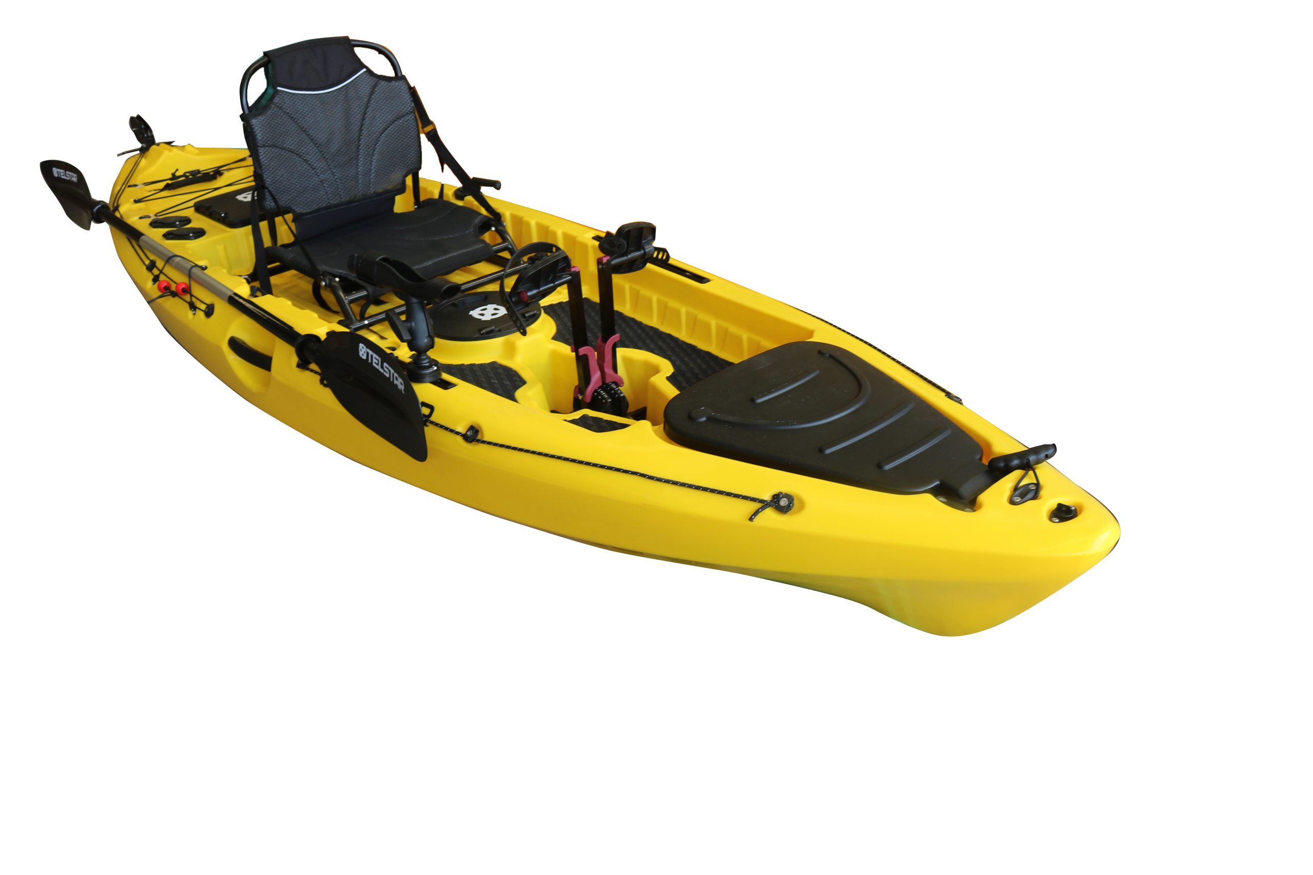 Caiac polivalent cu pedale și direcție – model universal cu scaun confortabil, 318 cm9