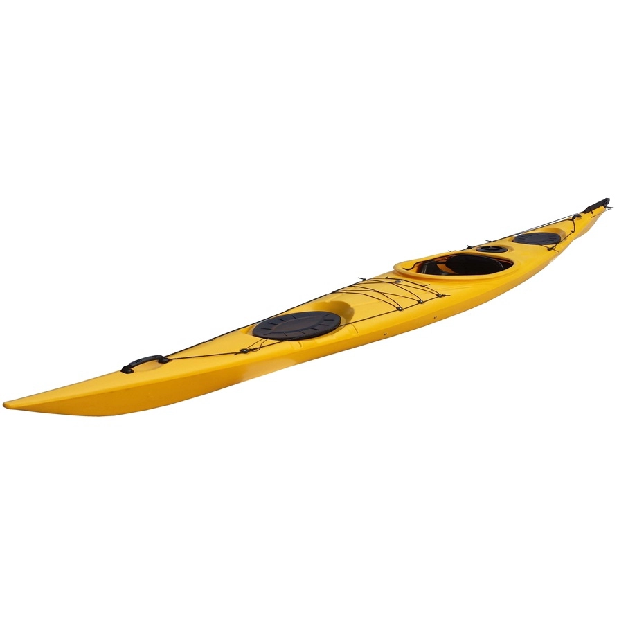Caiac sport turistic cu un loc – 505 cm, cu cârmă și pedale reglabile