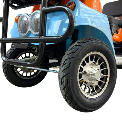Mașină de Golf Electrică 1500W 3 Locuri Acoperiș Inclus Baterie 23Ah Model 20252