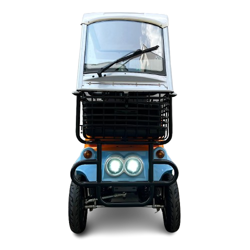 Mașină de Golf Electrică 1500W 3 Locuri Acoperiș Inclus Baterie 23Ah Model 20256