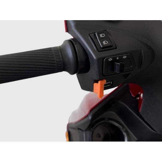 Scuter Electric Cu Pedale, Fără Permis, 220W, 25 kmh, Autonomie 60 km11
