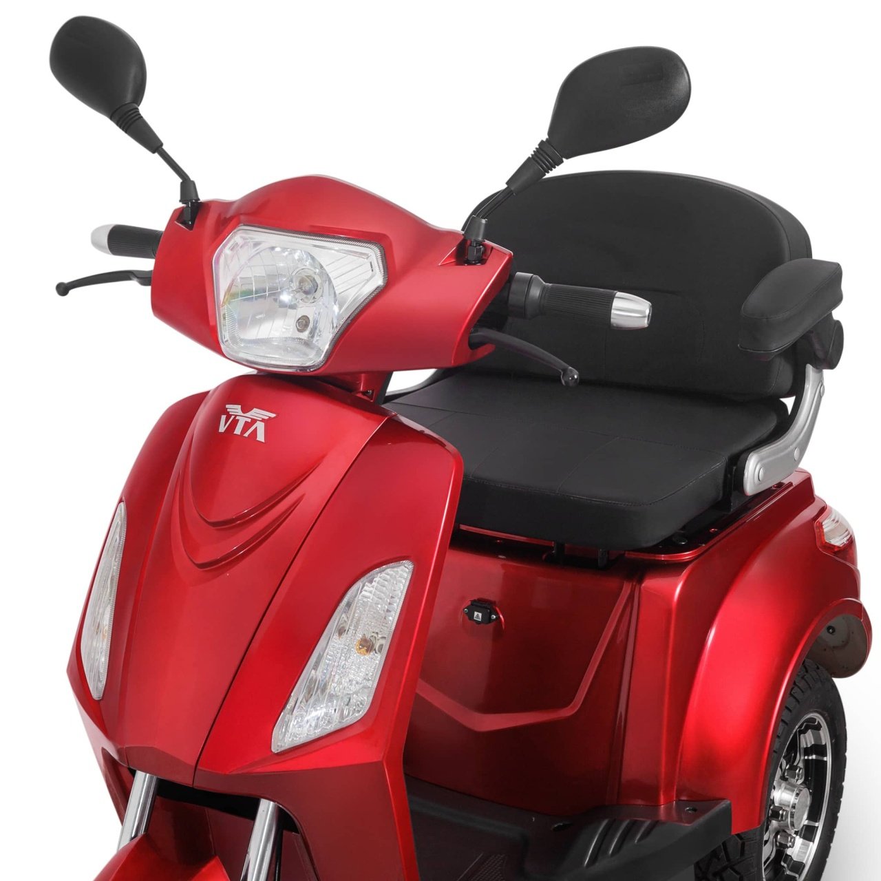 Tricicletă Electrică rosie, Fără Permis, Motor 1000W11