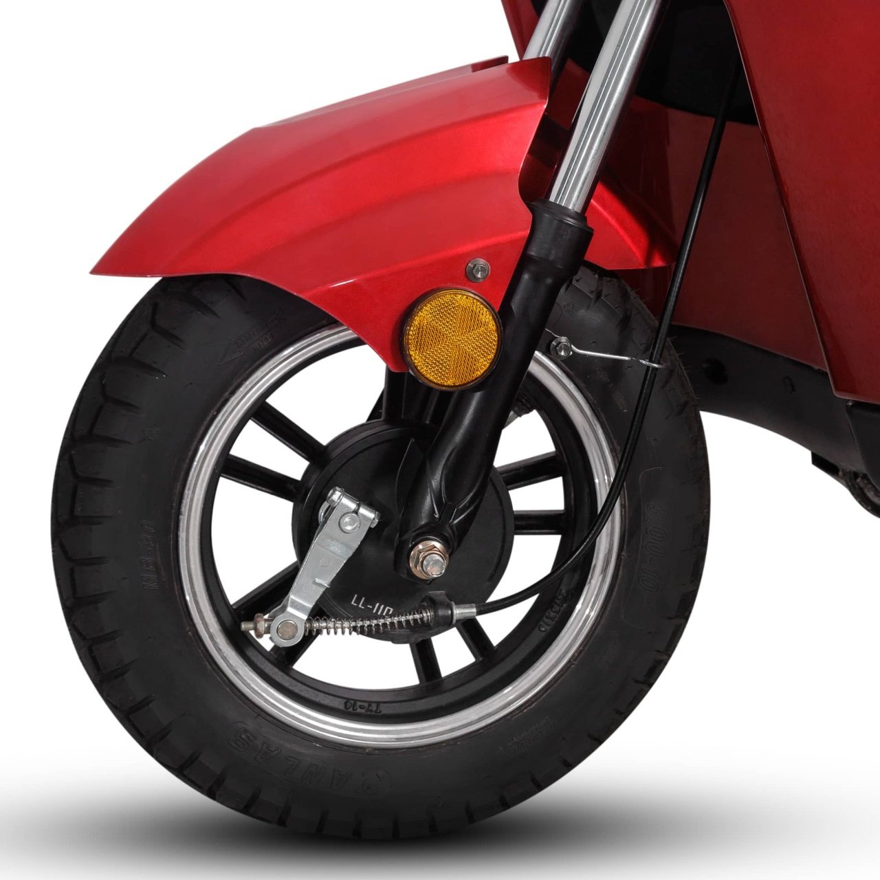 Tricicletă Electrică rosie, Fără Permis, Motor 1000W7