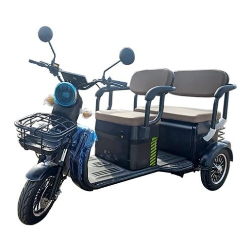 Triciclu Electric 1800w, Fără Permis, 72V/20Ah, 2 Locuri