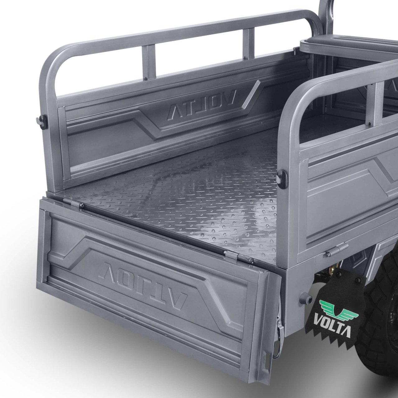 Triciclu Electric 3900W, Hercules, 72V, 120Ah, Fără Permis, Cu Cabină, Gri7