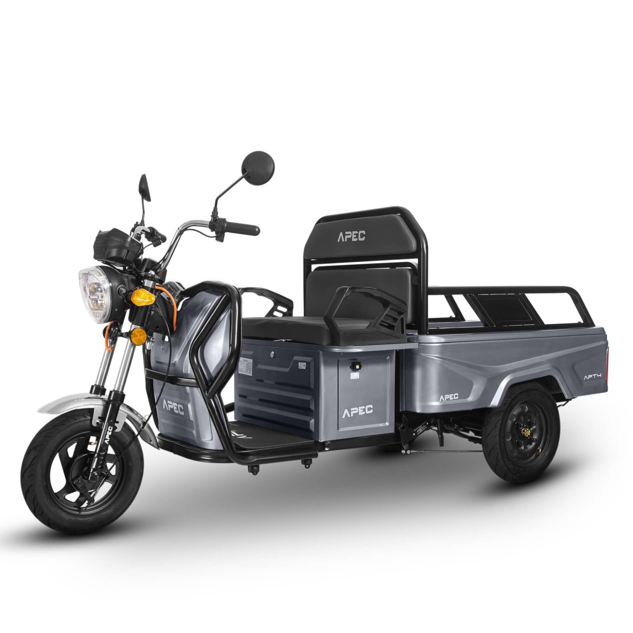 Triciclu Electric Fără Permis, 1000W, Autonomie 41 km, 1 Loc