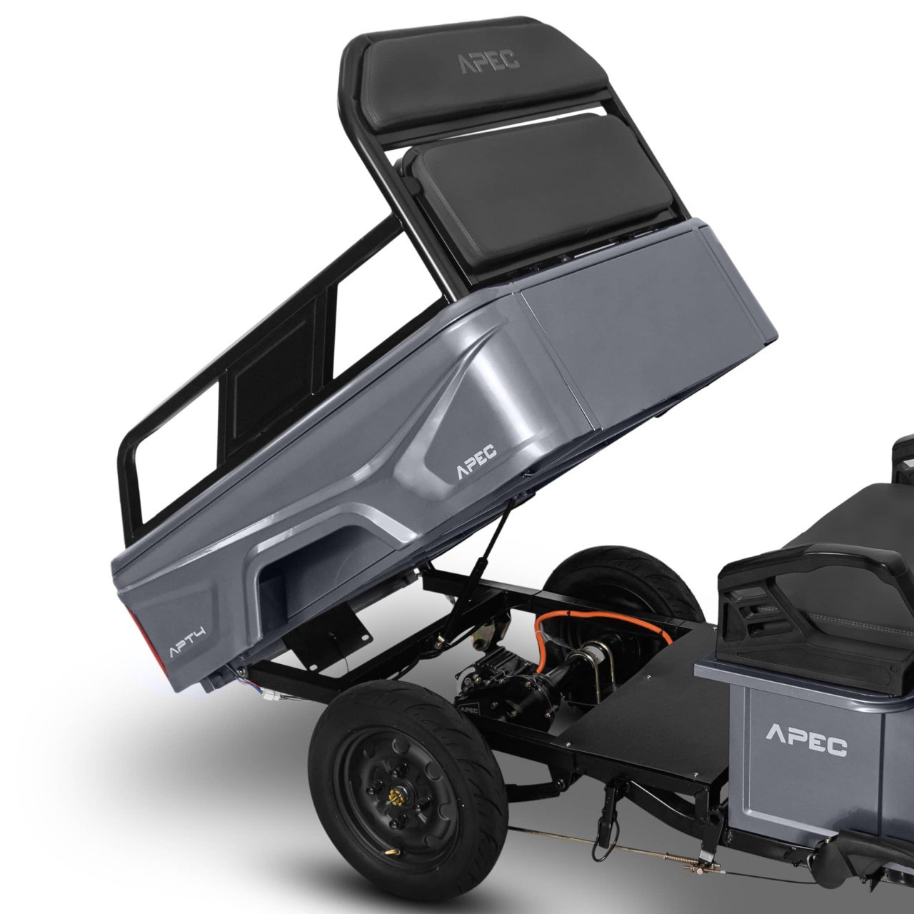 Triciclu Electric Fără Permis, 1000W, Autonomie 41 km, 1 Loc10