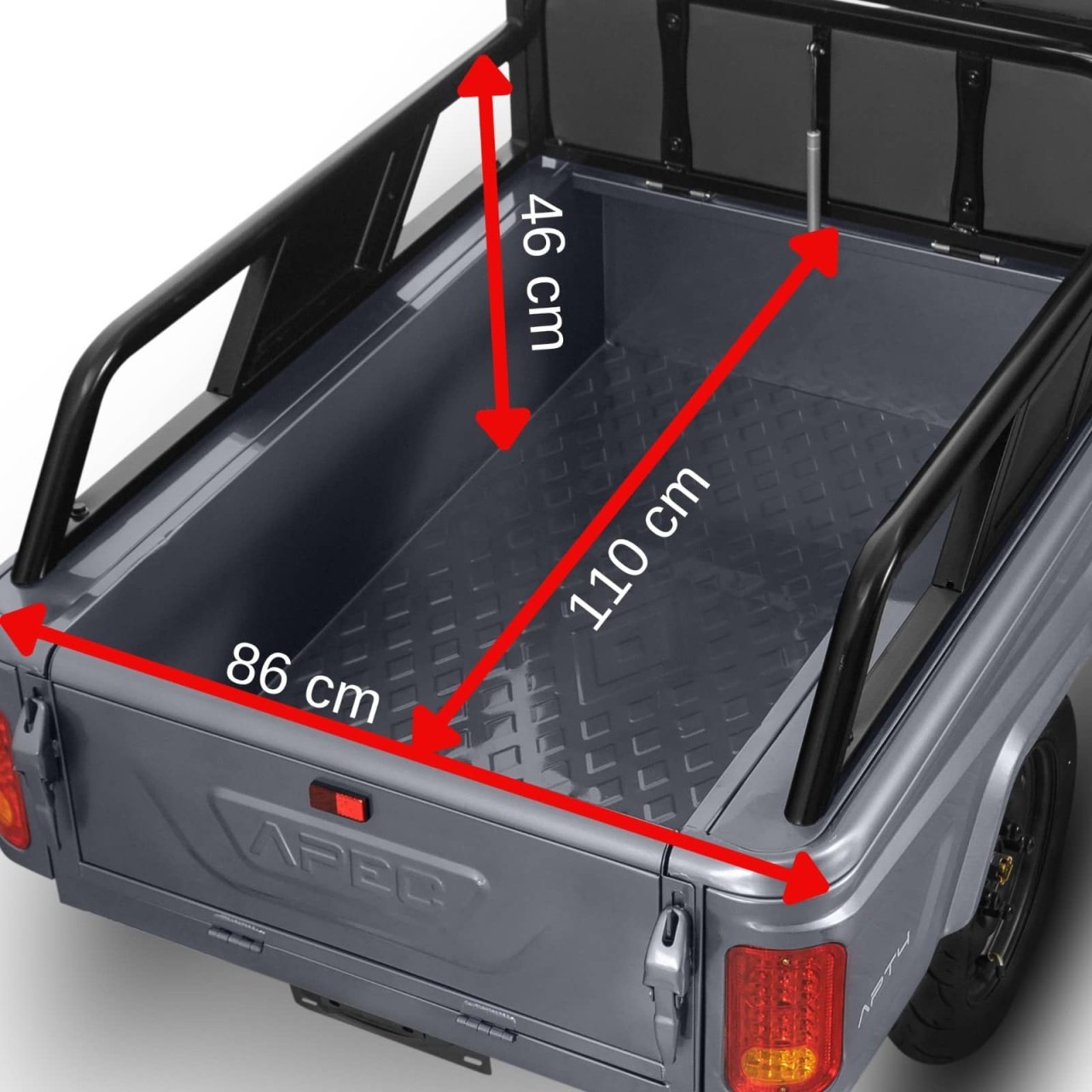 Triciclu Electric Fără Permis, 1000W, Autonomie 41 km, 1 Loc12