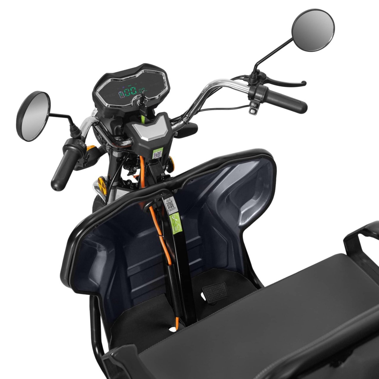 Triciclu Electric Fără Permis, 1000W, Autonomie 41 km, 1 Loc4