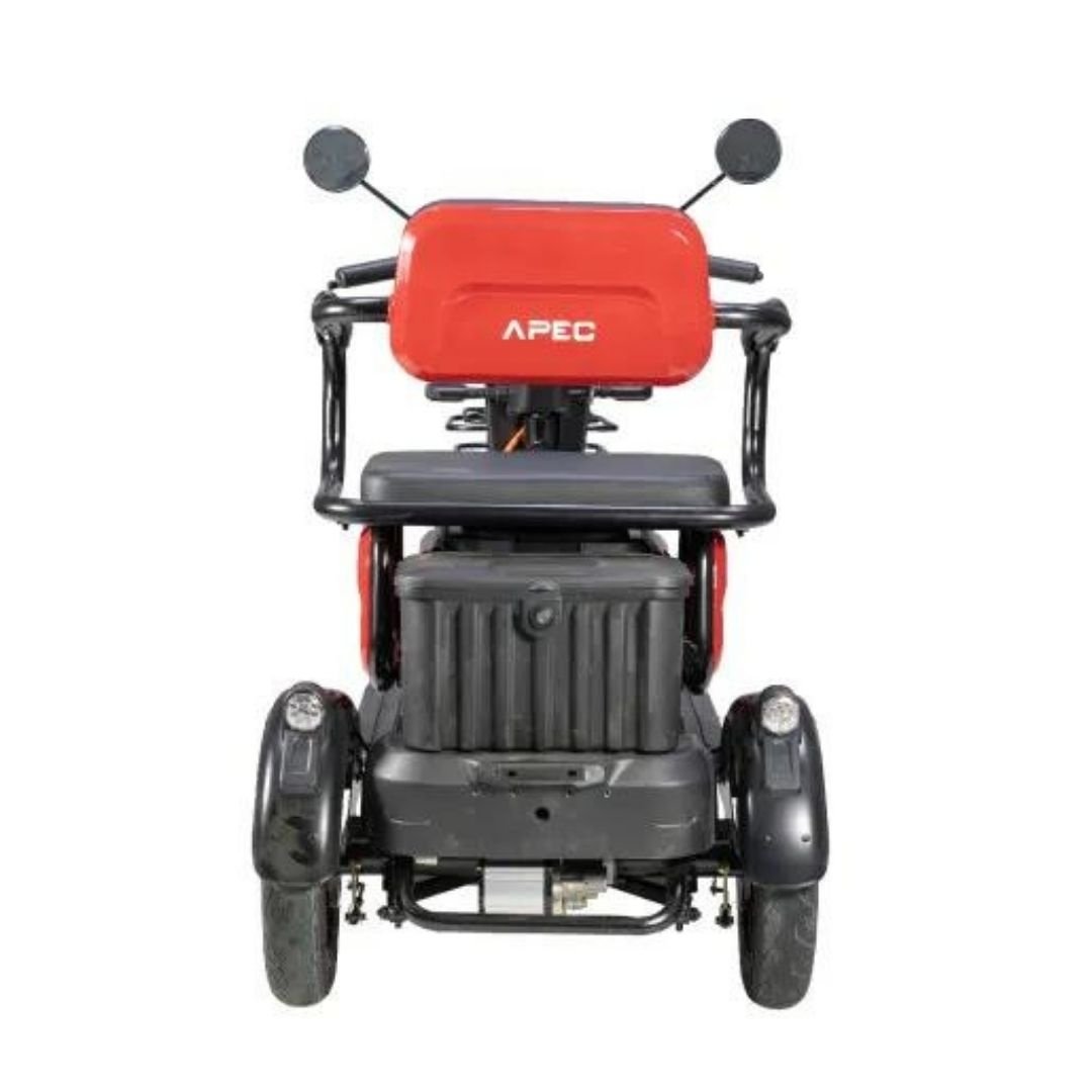 Triciclu Electric, Fără Permis, Motor 1000W, Roșu, Omologat RAR2