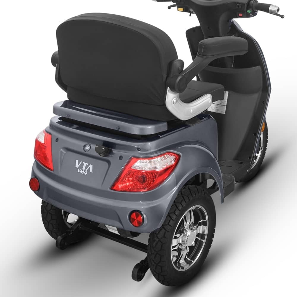 Triciclu Electric gri, 1000W, Fără Permis2