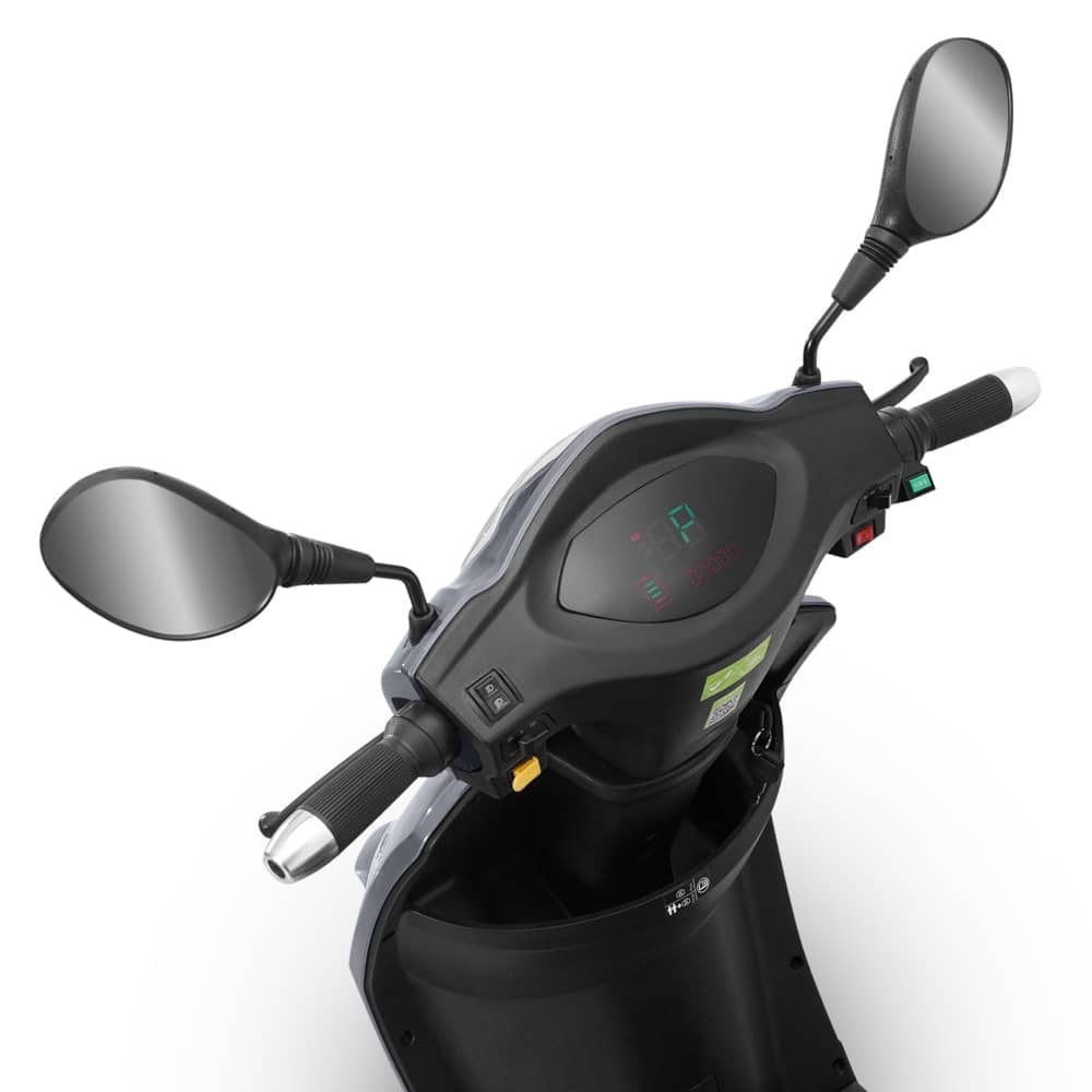 Triciclu Electric gri, 1000W, Fără Permis4