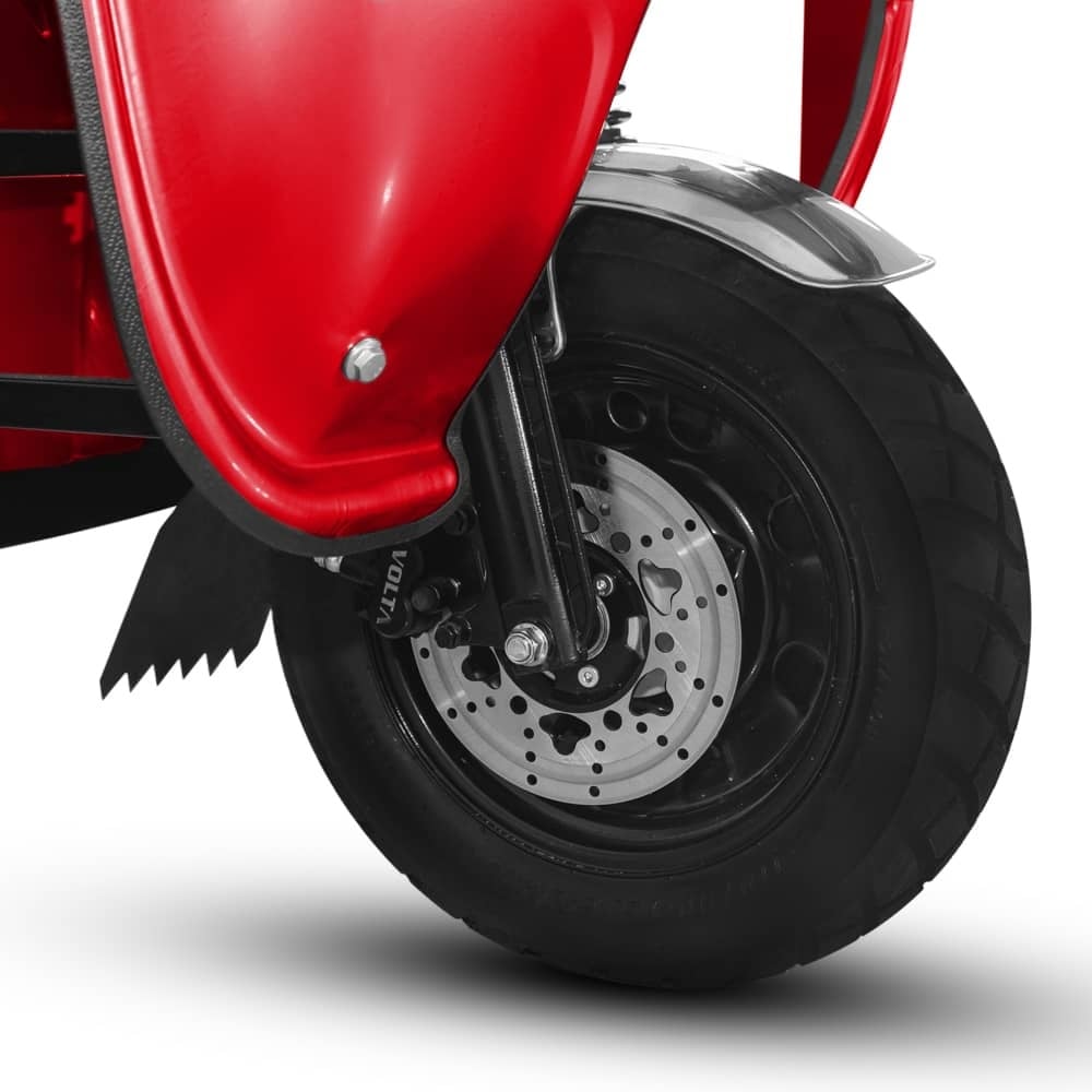 Triciclu Electric rosu Hercules, motor 3900W, 72V, 60Ah, Fără Permis, Tuk Tuk cu cabină2