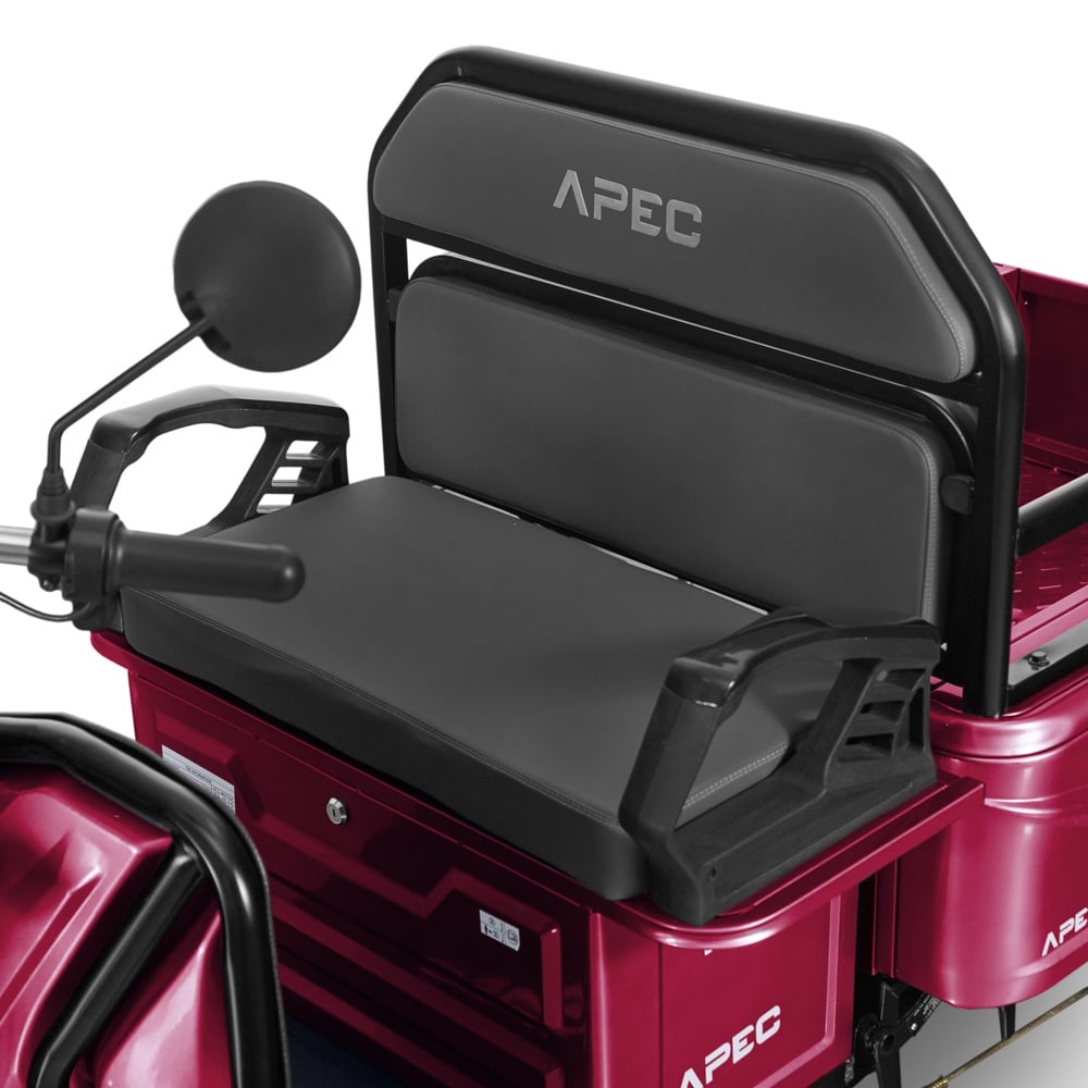 Triciclu Electric stabil 1000W, Fără Permis, Voltarom APT4, 60V, Autonomie 41 km6