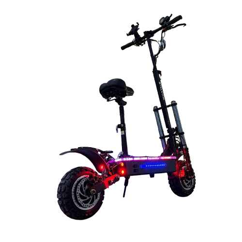 Trotinetă electrică OFFROAD 11+ Warrior Putere dublă viteză maximă și dotări premium6