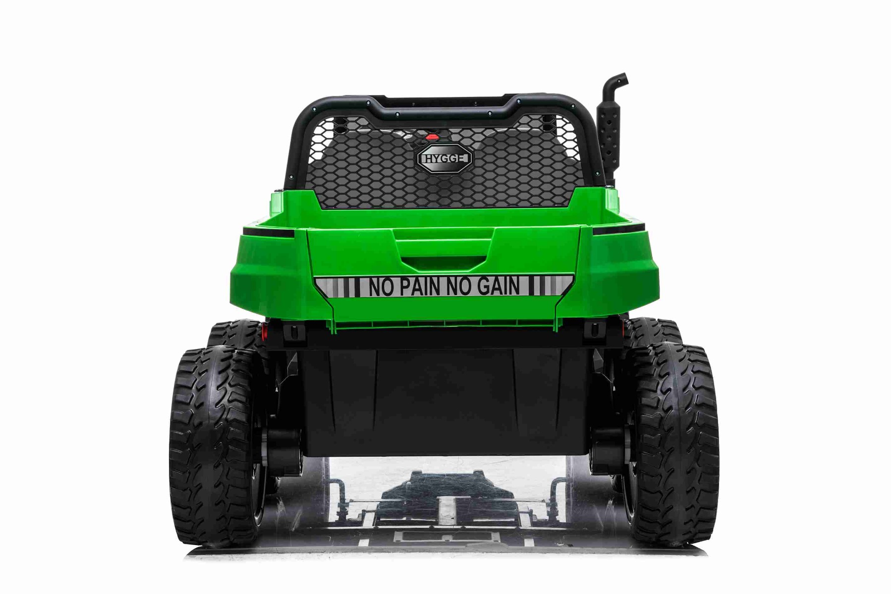 Mașină electrică copii FARM RIDER 6X6 cu tracțiune pe 4 roți, baterie 2x12V, roți EVA, suspensii, telecomandă 2,4 GHz, 2 locuri, MP3 player cu intrare USB / SD, Bluetooth - imagine 7