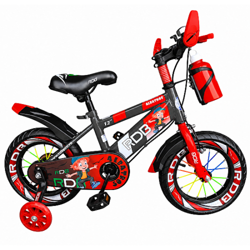 Bicicleta copii pentru baieti RDB Albatros, 12 inch, rosu