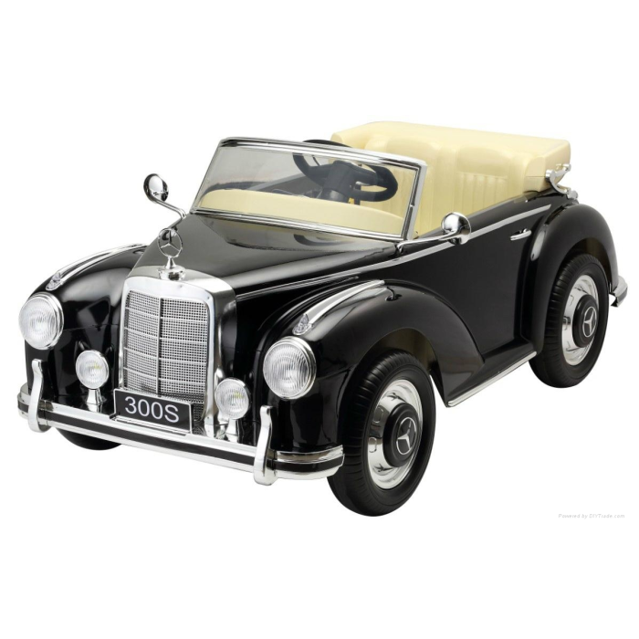 Masinuta electrica pentru copii Mercedes Benz 300S (LS618) Negru metalizat