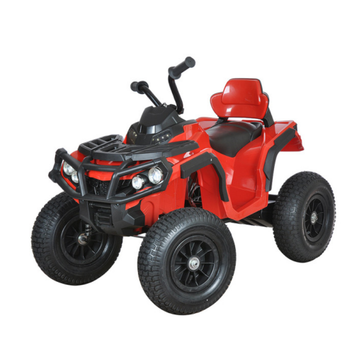 ATV ELECTRIC PENTRU COPII (0906 AIR) cu roti gonflabile Rosu