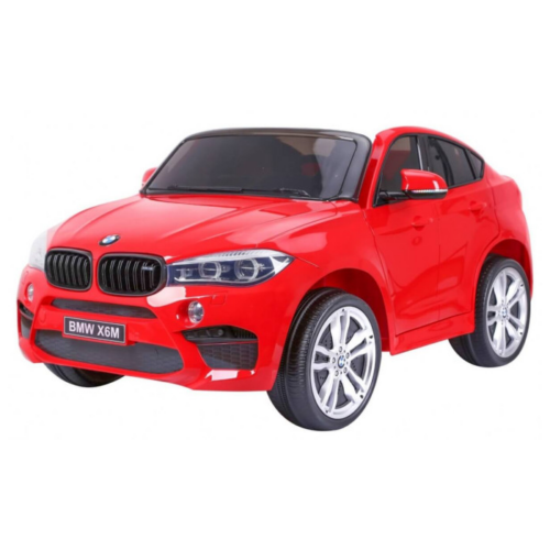 Masinuta electrica pentru copii BMW X6M (2168) XXL cu 2 locuri, Rosu