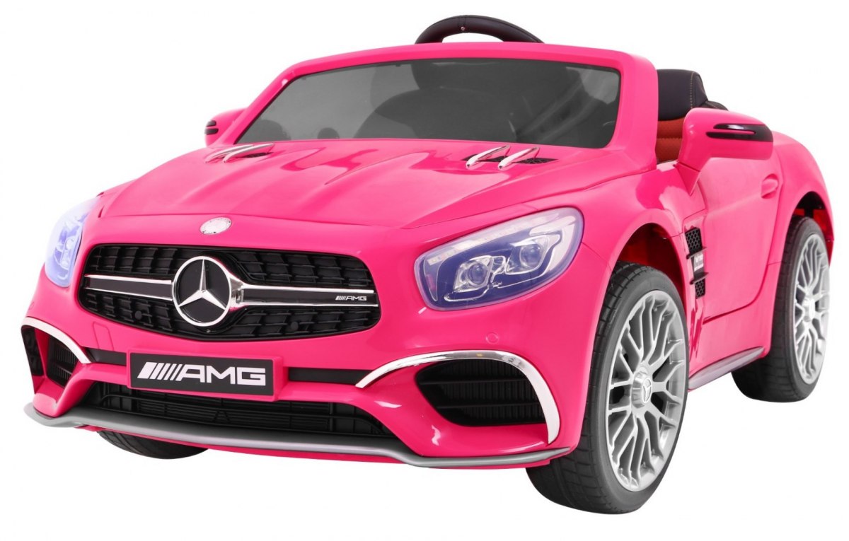 MASINUTA ELECTRICA PENTRU COPII MERCEDES SL65 roz