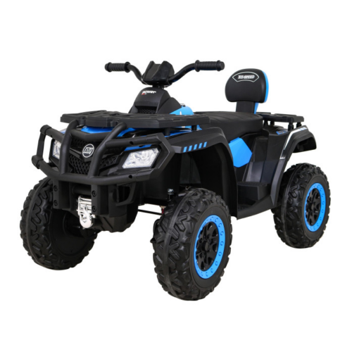 ATV electric pentru copii cu 2 locuri XT-SPEED 180W 24V 4×4, (S615) Albastru