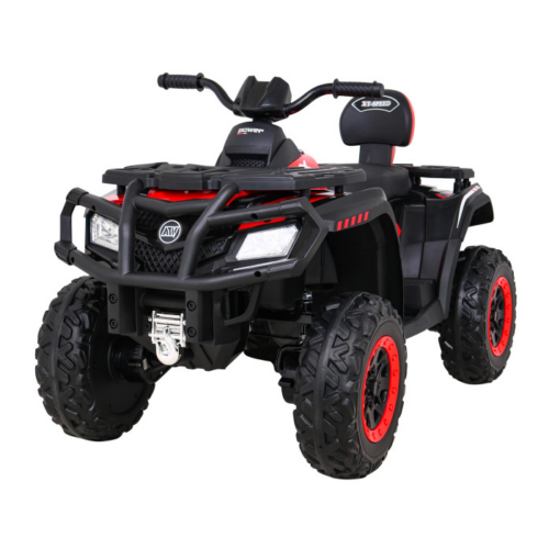 ATV electric pentru copii cu 2 locuri XT-SPEED 180W 24V 4×4, (S615) Rosu