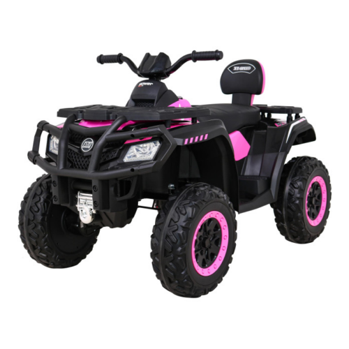ATV electric pentru copii cu 2 locuri XT-SPEED 180W 24V 4×4, (S615) Roz