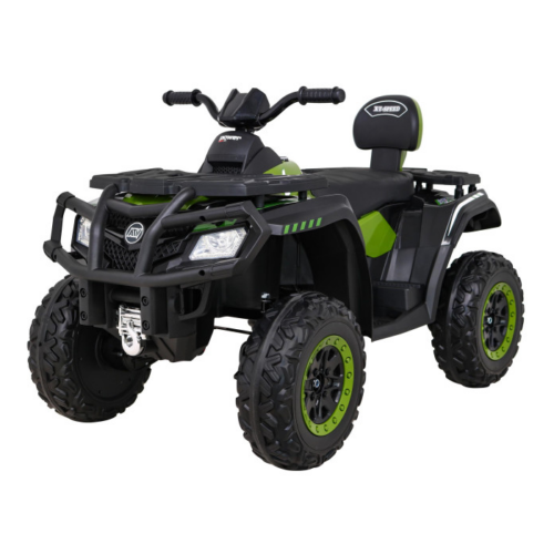 ATV electric pentru copii cu 2 locuri XT-SPEED 180W 24V 4×4, (S615) Verde