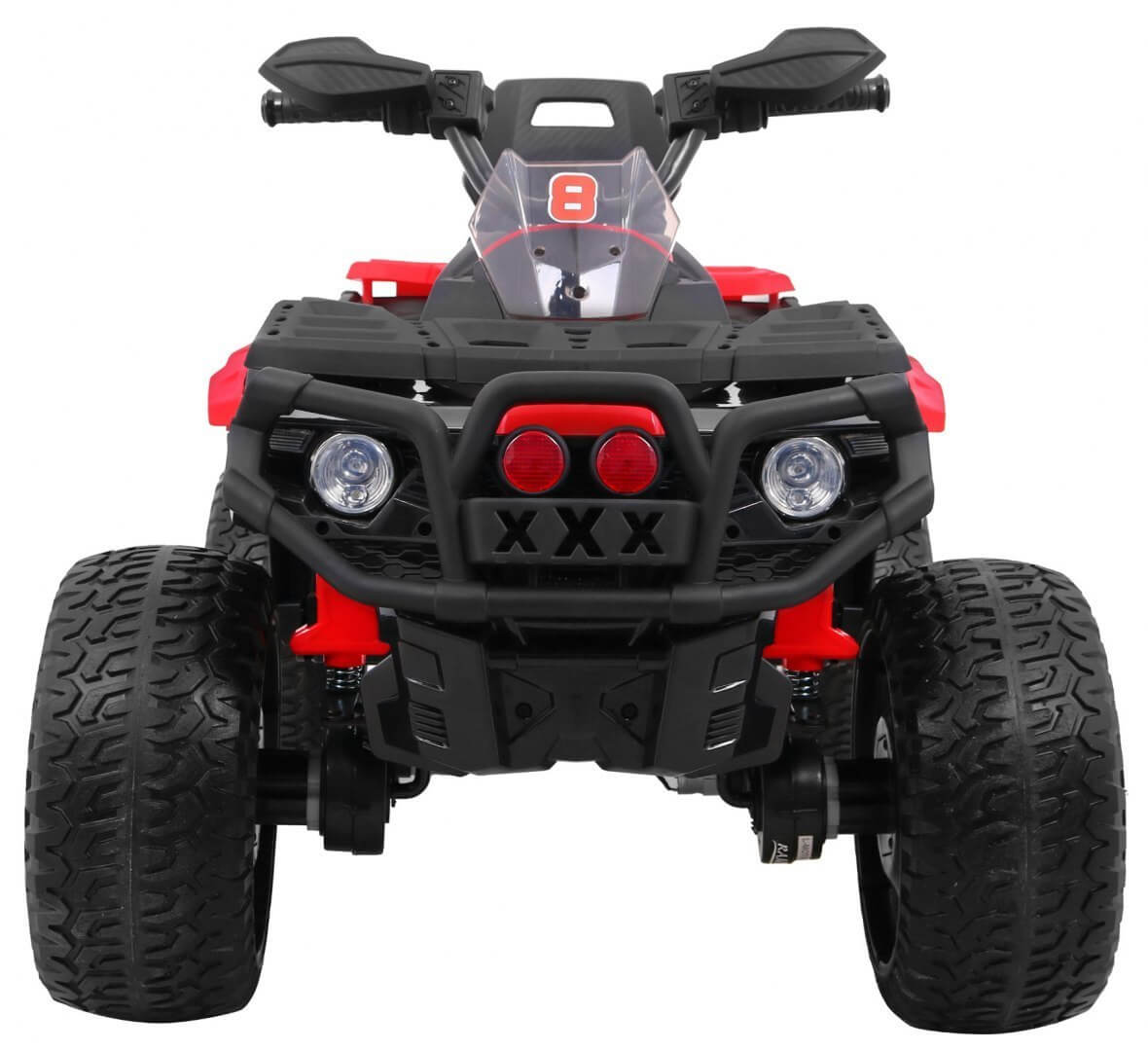 ATV electric pentru copii 4x4 12 volti (3588) Rosu - imagine 3