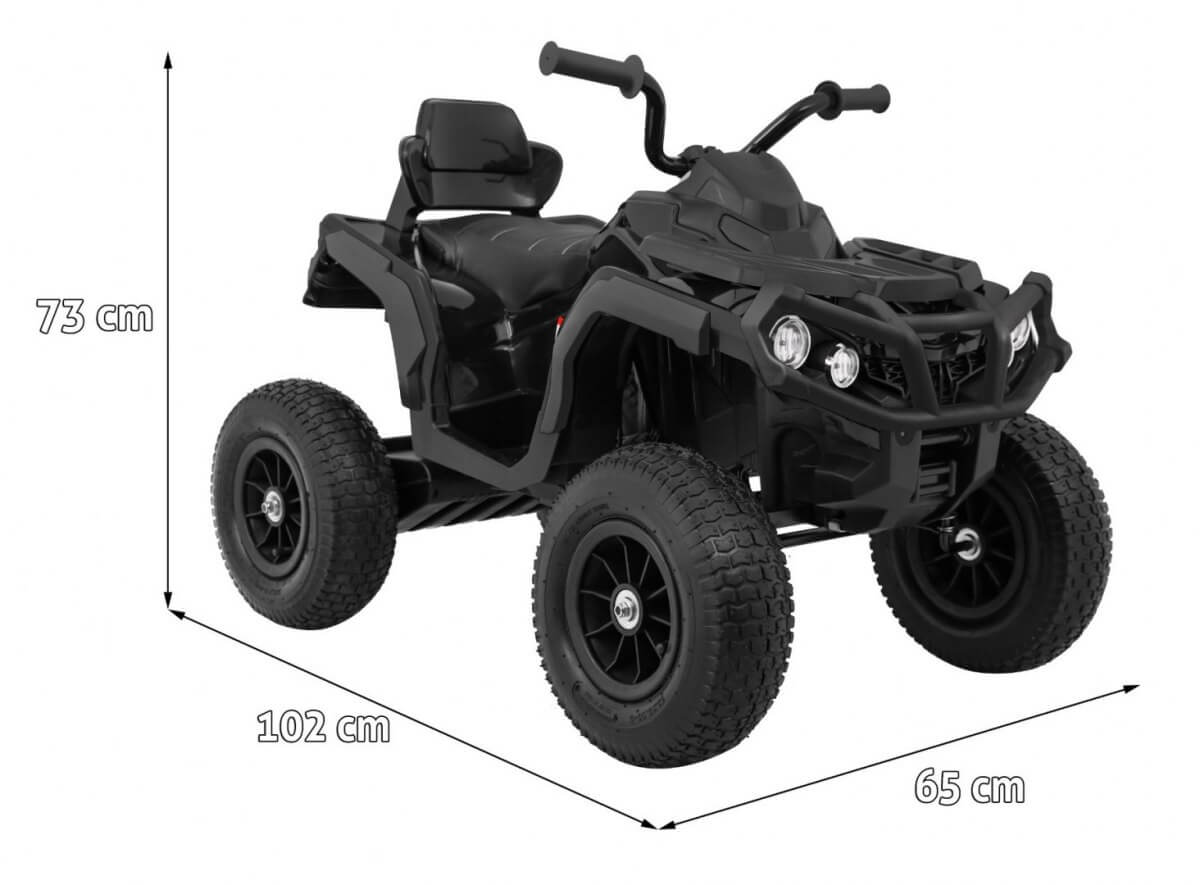 atv electric pentru copii cu roti gonflabile bdm0906 negru 2.jpg
