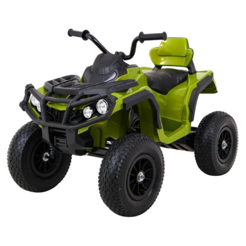 ATV ELECTRIC PENTRU COPII (0906 AIR) cu roti gonflabile Verde