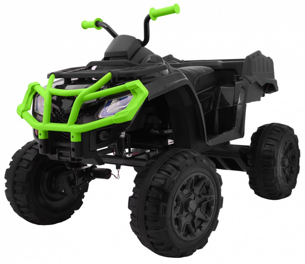 ATV electric pentru copii QUAD XL 4x4 12 volti (0909) Negru/Verde