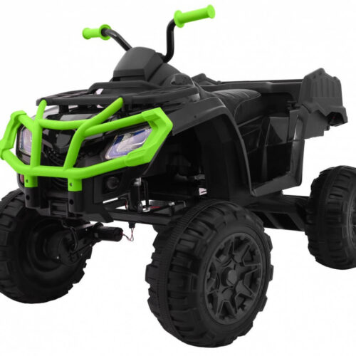 ATV electric pentru copii QUAD XL 4×4 12 volti (0909) Negru/Verde
