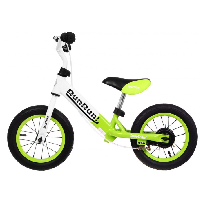 Bicicleta de echilibru fara pedale RUN RUN, Verde