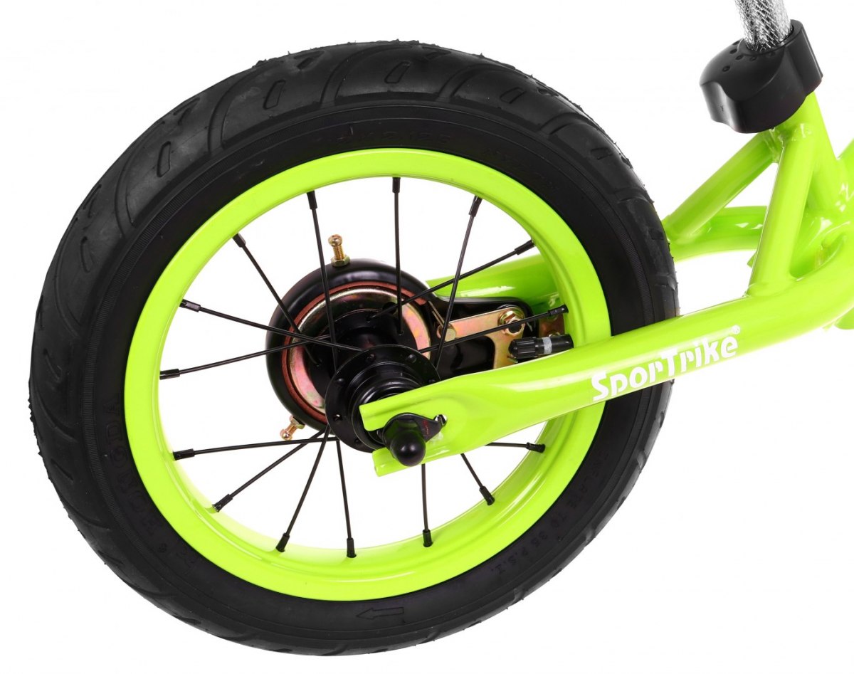 Bicicleta de echilibru fara pedale RUN RUN, Verde - imagine 6