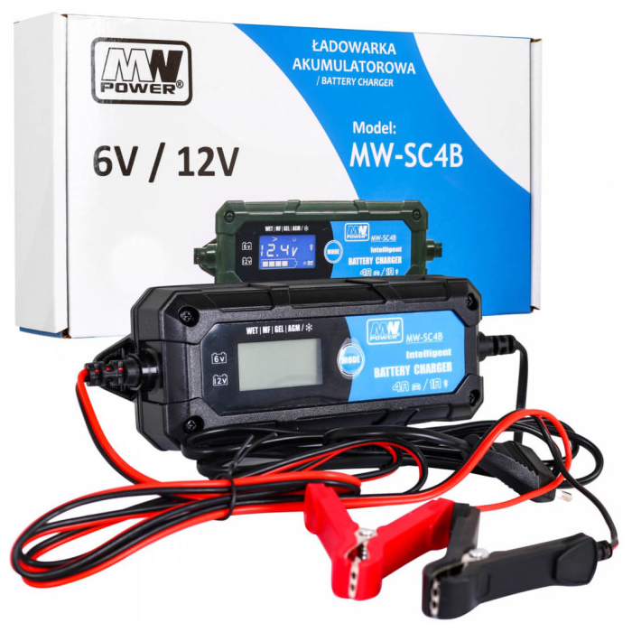 Incarcator 6V/12V 1/4Ah cu autodebransare pentru acumulatori si masinute electrice pentru copii