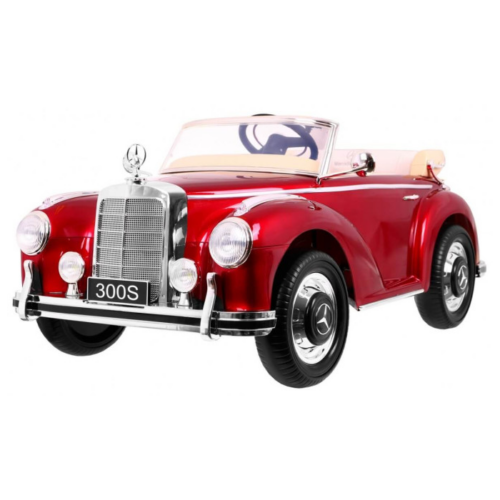 Masinuta electrica pentru copii Mercedes Benz 300S (LS618) Visiniu metalizat