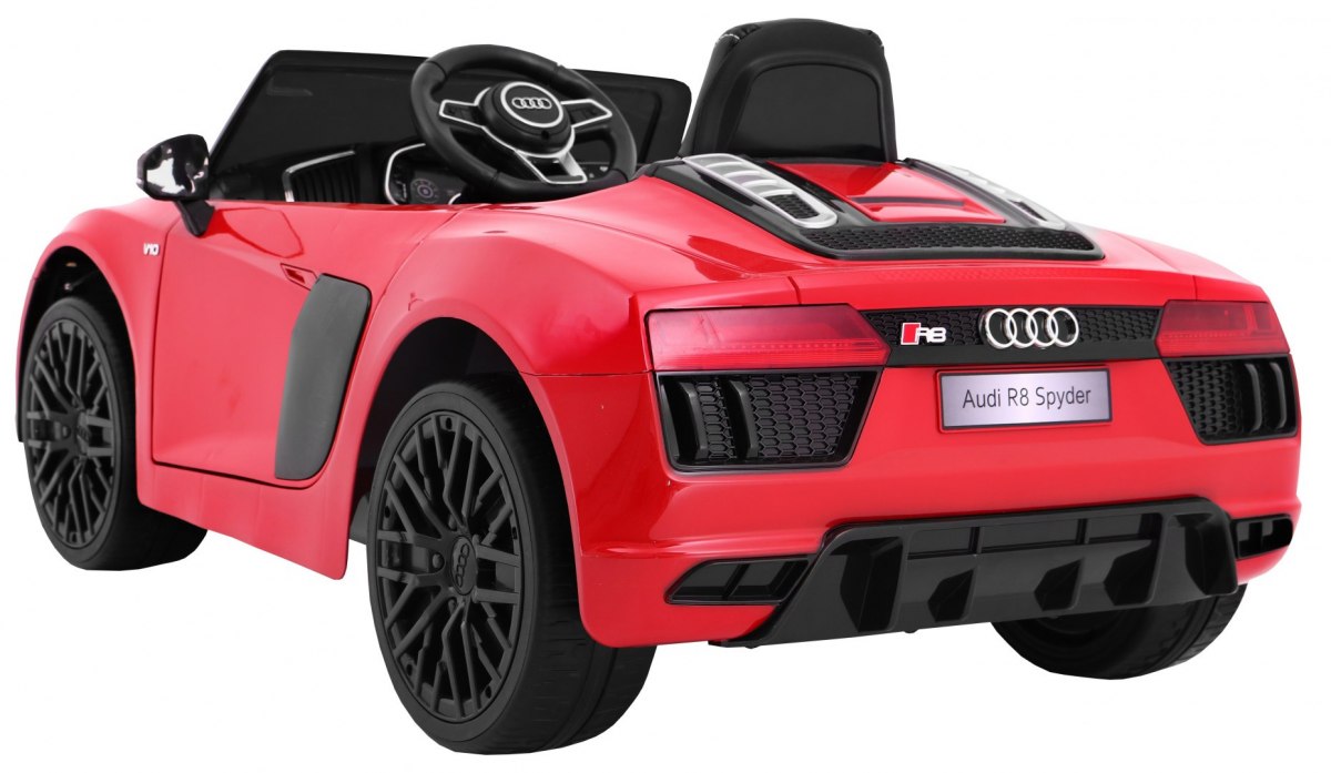 Masinuta eIectrica pentru copii AUDI R8 SPYDER (2198) Rosu - imagine 6