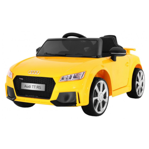 Masinuta electrica pentru copii AUDI TT RS QUATTRO (JJ1198) Galben