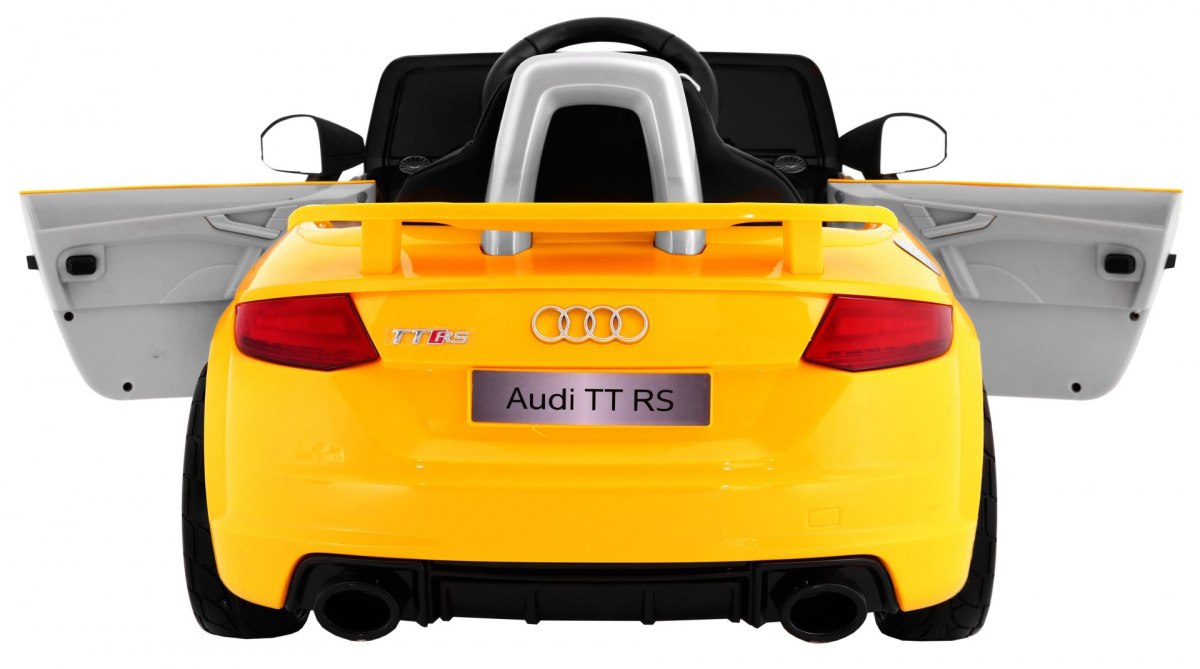 Masinuta electrica pentru copii AUDI TT RS QUATTRO (JJ1198) Galben - imagine 9