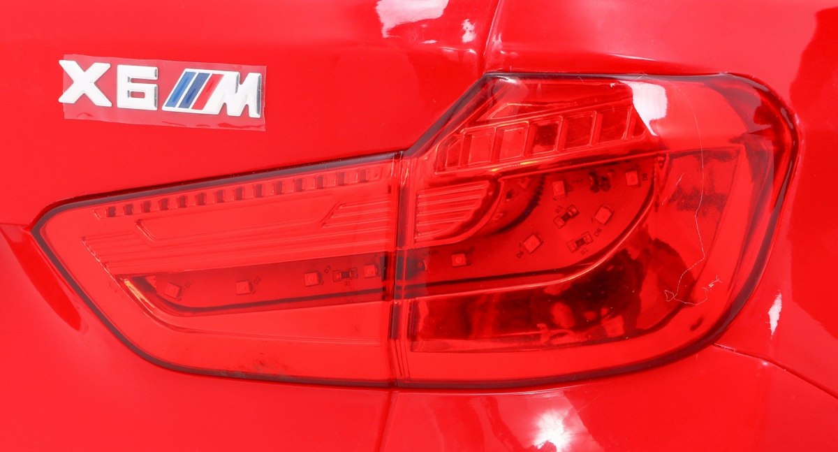 Masinuta electrica pentru copii BMW X6M (2199) Rosu - imagine 5