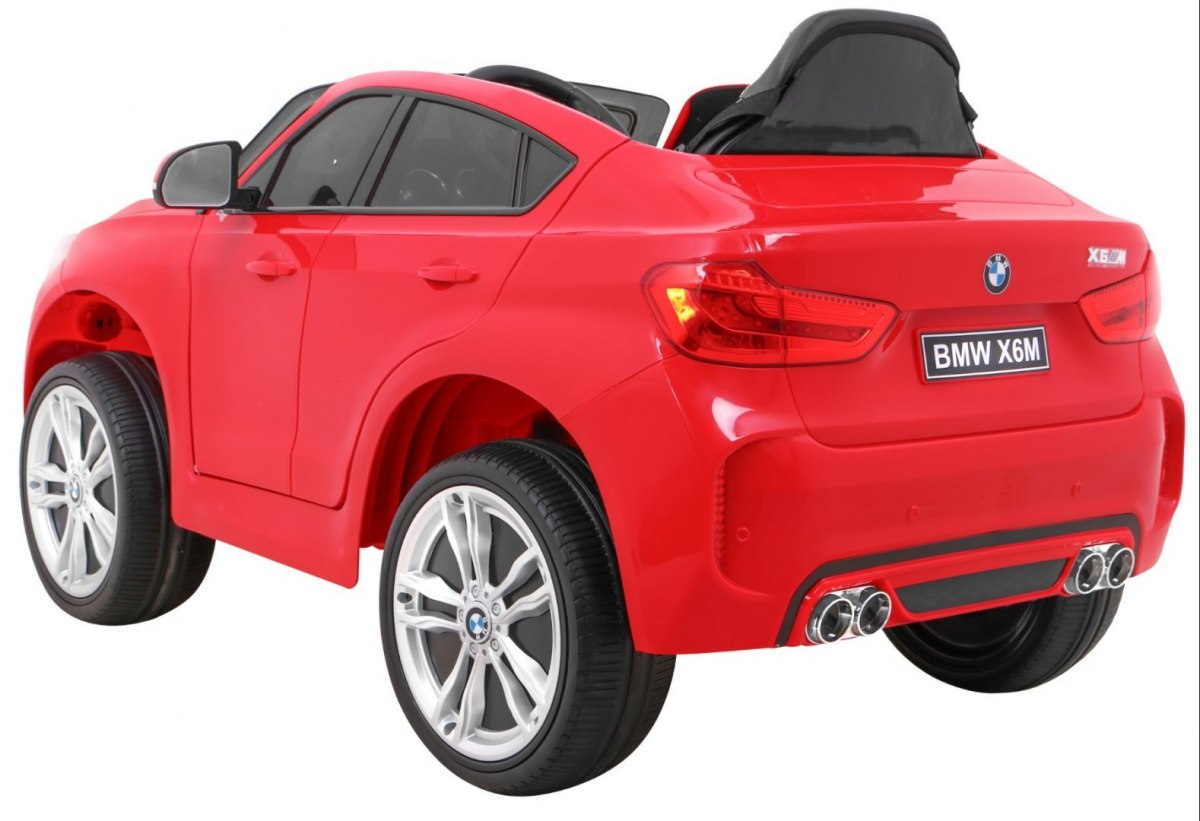 Masinuta electrica pentru copii BMW X6M (2199) Rosu - imagine 4