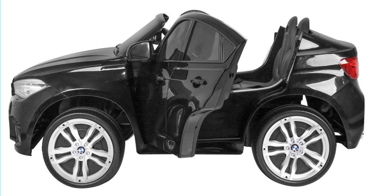 Masinuta electrica pentru copii BMW X6M (2168) XXL cu 2 locuri, Negru metalizat - imagine 3