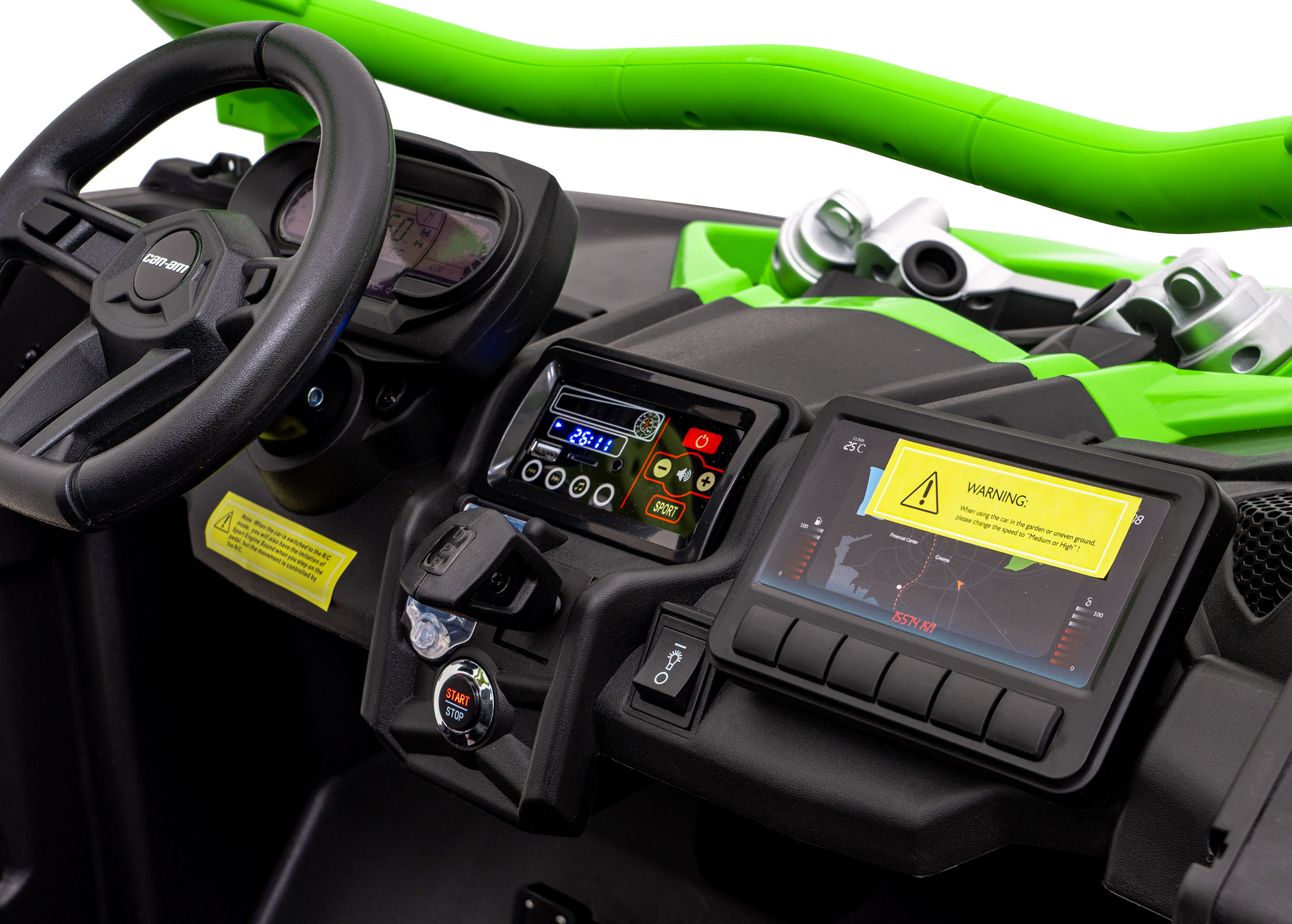 masinuta electrica pentru copii buggy maverick 001 verde 6.jpg