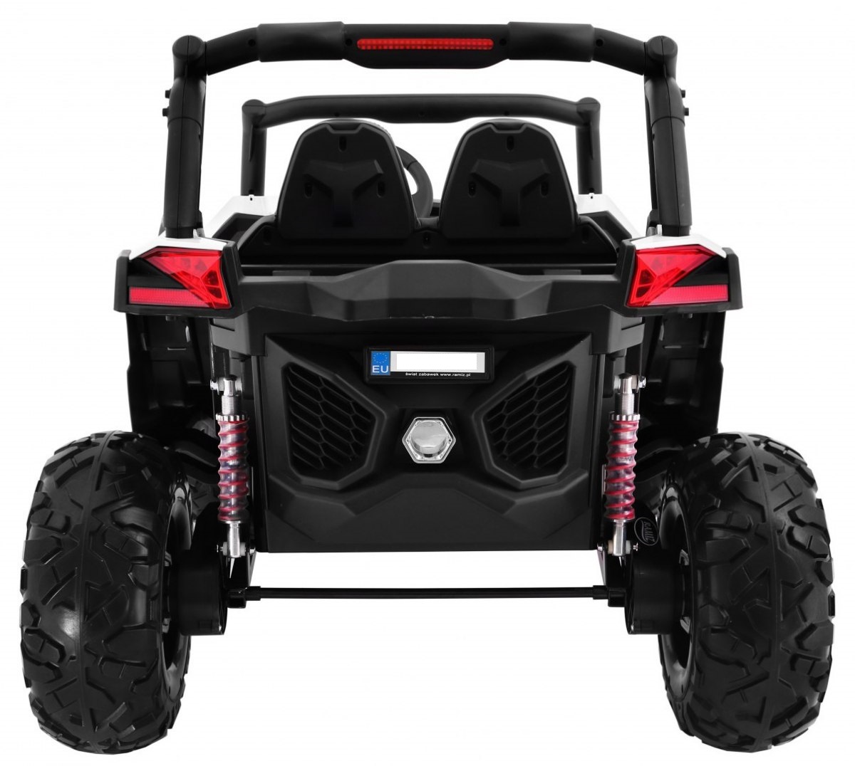 Masinuta electrica pentru copii cu 2 locuri UTV BUGGY POWER 180W 4x4 ecran LCD (ХМХ-603) Alb - imagine 5